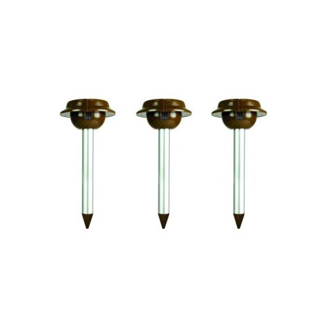 PACK 3 WEITECH Répulsifs Solaires Anti-serpent Lézar Jardin Repousse Serpent (1/3)