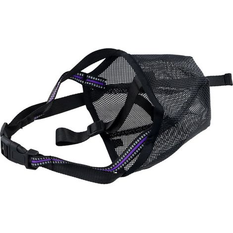 Museliere pour Chiens – Respirante Museliere Chien, MuselièRe GrillagéE, Museliere Anti Aboiement, Museliere Anti-Aboiements Et Anti-Morsures XL, Noir (1/4)