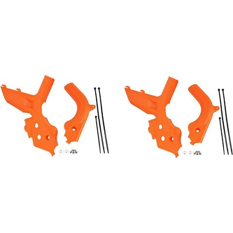 Geeignet für 4 Motorradrahmenschützer, passend für EXC, EXCF, XCW, XCFW, SX, SXF, XC, XCF 125, 200, 250, 300, 350 und 450cc Modelle (Modelljahr 2020).