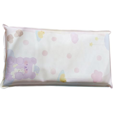 Coussin d'eau pour sieste étudiant été rafraîchissant ours violet 1 pièce, garnissage gel cristal glace (1/5)