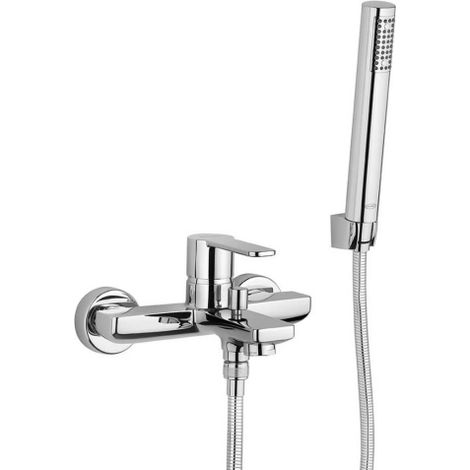 Miscelatore vasca esterno Eolo in ottone cromo di jacuzzi (1/2)