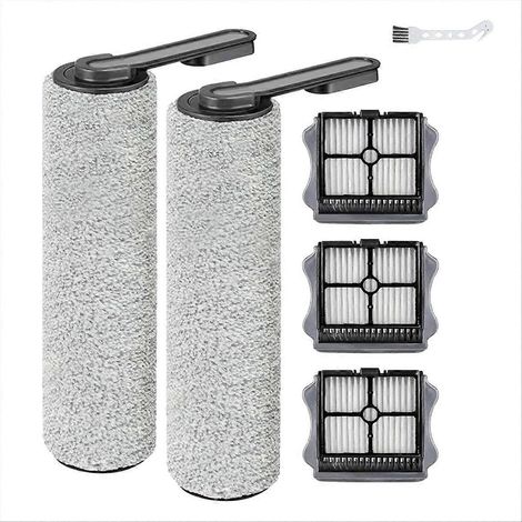 Brosse rouleau et filtres de remplacement pour sol (1/5)