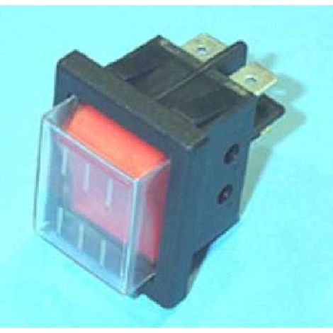 Interrupteur bipolaire couleur rouge 49hf083