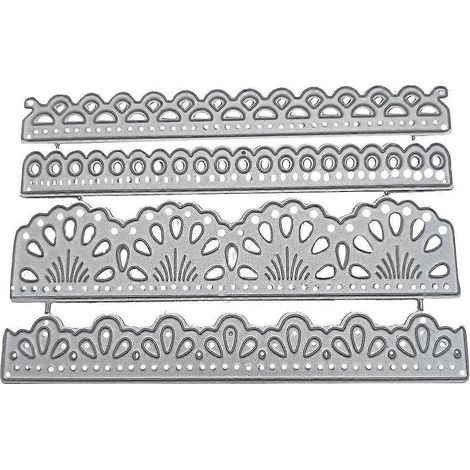 Spitze DIY Metall Stanzformen Prägepapier Karten Scrapbooking Feiertage