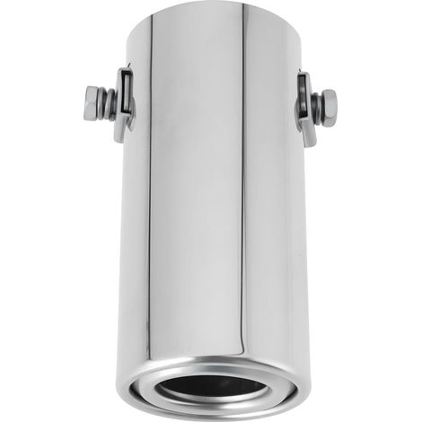 Embout D'échappement en Acier Inoxydable 106 X 50 Mm Compatible avec 500 Brava Bravo Duna Fiorino Idea (1/5)