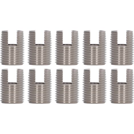 M16 x 1,5 Gewindeeinsätze aus Edelstahl, 20-teiliges Set, Schlitzgewindeeinsätze, 22 mm, für Kfz-Reparaturen (1/5)