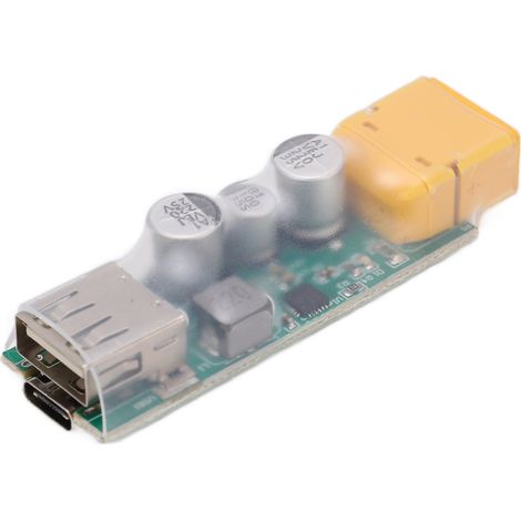 Chargeur Rapide USB pour Batterie RC avec Connecteur XT60 - Convertisseur de Charge pour Modélisme et Avions RC (1/5)