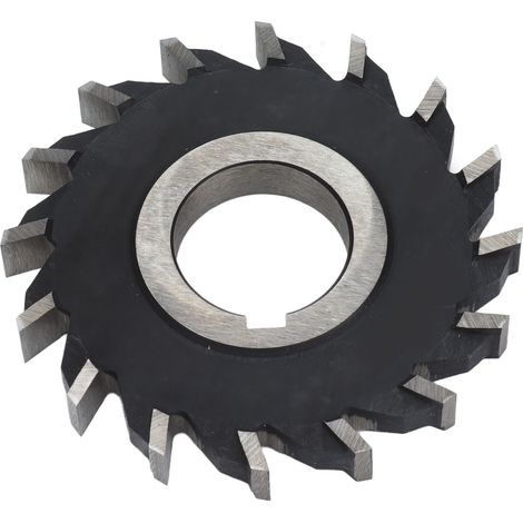 Fraise à surfacer 80mm carbure acier rapide, disque 16 dents pour travail du plan (1/5)