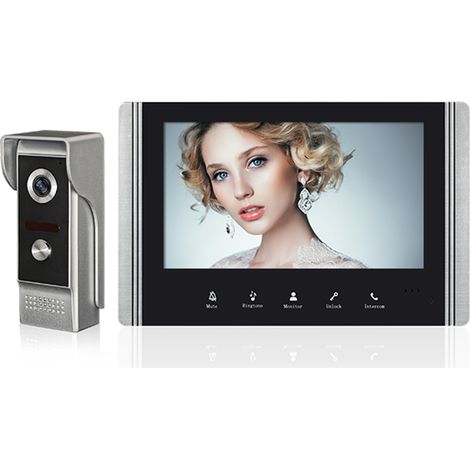 Intercomunicador para villas V7022B-M4 de 7 pulgadas con visión nocturna infrarroja. (1/5)