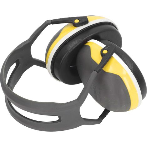 Cache-oreilles antibruit léger, confortable, réglable et fiable pour bébé, idéal pour dormir et étudier (jaune) (1/5)