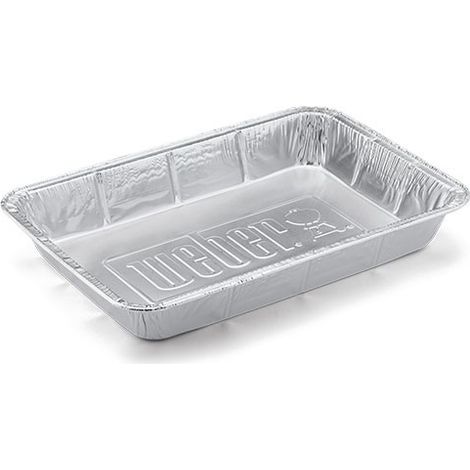 Vaschette di Raccolta in Alluminio Weber 10 pz - 6416 (1/10)