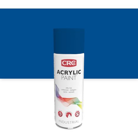 Peinture aérosol CRC ACRYLIC PAINT, Bleu RAL 5017 Brillant, 400ml ( Prix pour 1 ) (1/5)