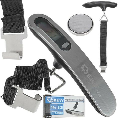 Balanza para equipaje turístico LCD de 50 kg (100)