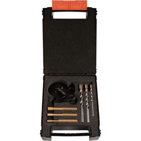 Projahn Satz Diamant Trockenbohrer 6-kant Schaft und Betonbohrer 7-tlg. mit Anbohrhilfe (1/5)