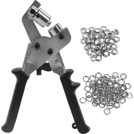 Manuelles und tragbares Lochset für Ledergürtel, Lochzange, mit Ösenschnallen für Zeltvordächer (1/5)
