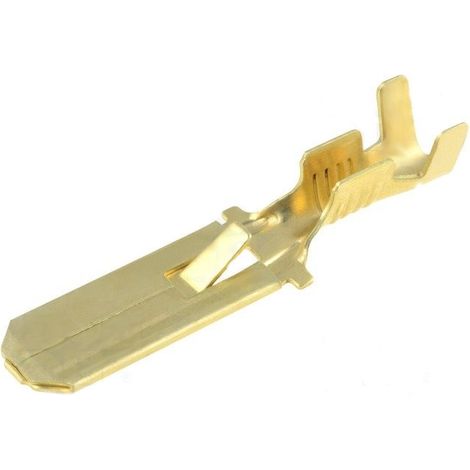 Klemme Faston männlich 6,3mm ohne Isolierung mit RETEN