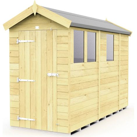 4 x 9 Apex Shed