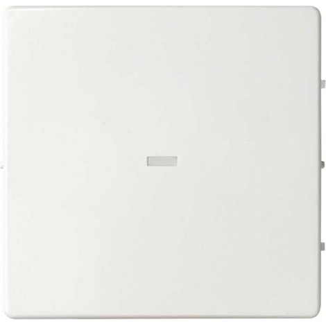 Simon 82 Konzept Einzelne 24-V-Drucktaste mit mattweißem Hausautomations-Viewer SIMON 8200111-090