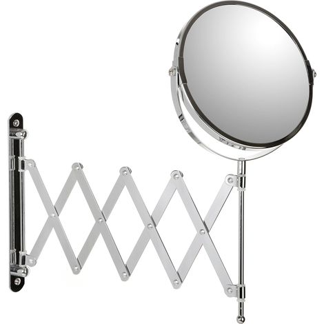 Miroir Grossissant Extensible Métal, 18,5 x 55 x 37 cm (1/3)