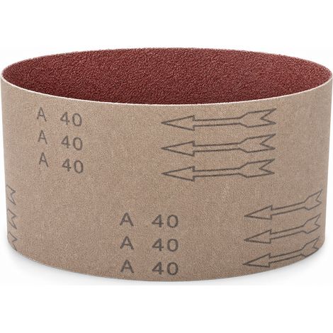 Bande Abrasive 10 Corindon pour Ponçage 610 x 100 mm 40 (1/5)