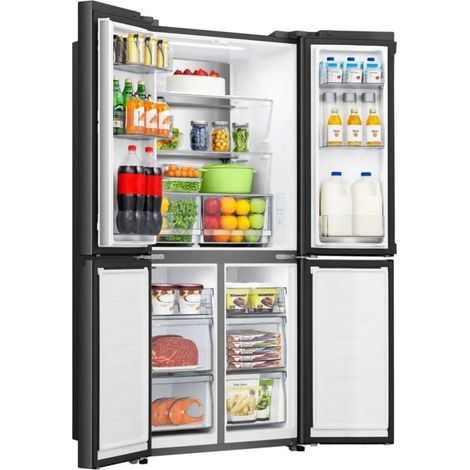 Hisense RQ5P470SAFD frigorifero multiporta nero 483 L (1/2)