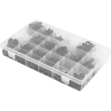 415-teiliges Kfz-Befestigungsclip-Set, Stoßstangenclips mit Ausbauwerkzeugen (1/5)