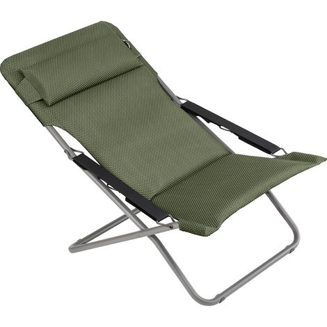 Sedia Sdraio TRANSABED LaFuma LFM2829 Olive/Titane (1/2)