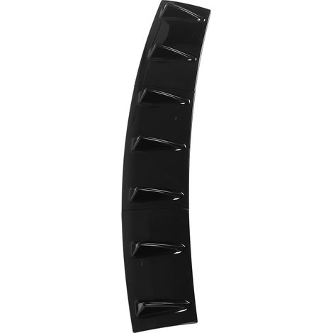 Déflecteur de châssis universel noir brillant, aileron de requin, diffuseur de lèvre arrière pour Corolla (1/5)