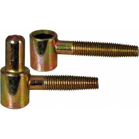 Tappo a vite maschio e femmina, diametro del foro 5,5mm H28xD11mm - 2 pezzi.