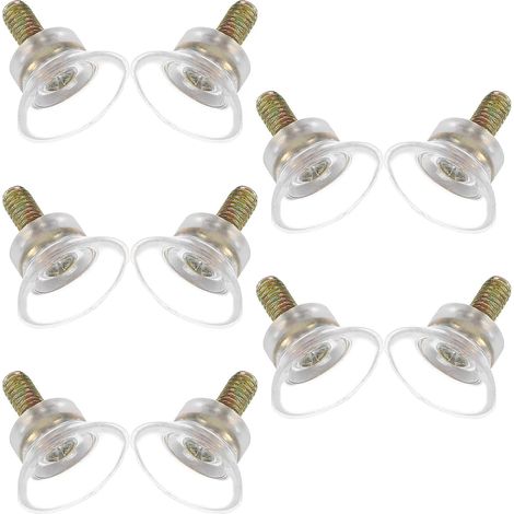 Patins de meubles transparents ventouses antidérapantes 1,5 cm, (1/5)