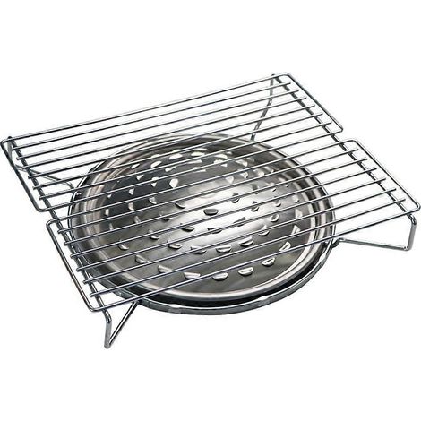 Tragbarer Mini-Grillrost aus Edelstahl für Haushaltsgrills und Gasherde