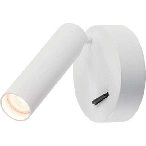 Applique liseuse KARPO 30 intérieur blanc LED 6W 3000K avec interrupteur - SLV - 152341