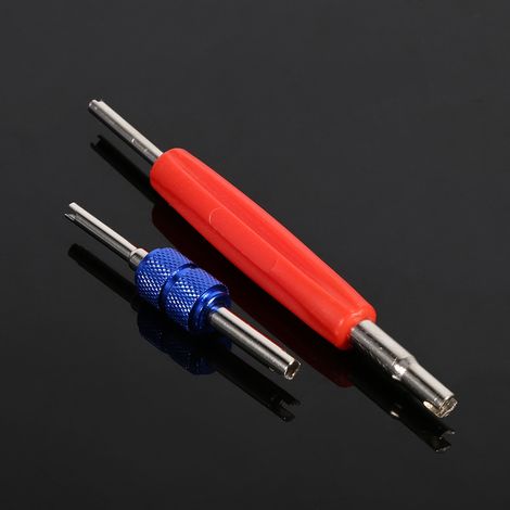 Kit d'outils pour valves de pneus de climatisation R134a/R12 (102 pièces). (1/5)