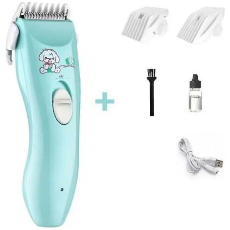 Tondeuse à cheveux pour bébé Tondeuse à cheveux en céramique pour enfants Tondeuse à cheveux électrique Tondeuse à cheveux pour bébé super silencieuse