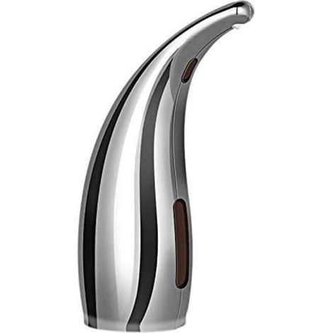 Distributeur de Savon Automatique, Distributeur Savon Intelligent sans Contact, Ip67 Deep Waterproof, Pompe de Capteur de Mouvement Infrarouge Moussant pour La Cuisine Salle de Bain, 300 ML