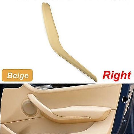 Cache de poignée de porte intérieure pour BMW X1 E84 (2010-2016) - Couleur : Beige - Côté droit (1/5)