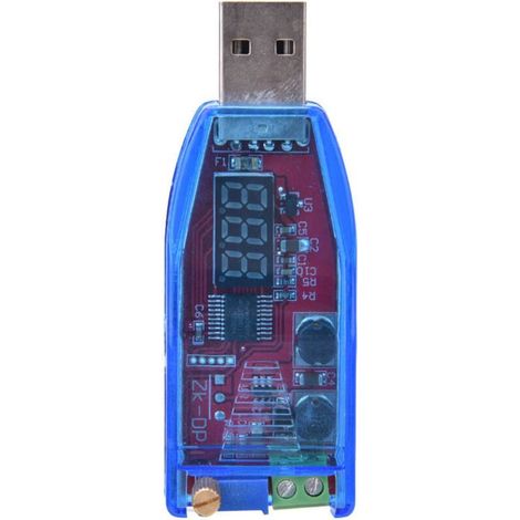 Module régulateur de puissance CC, potentiomètre USB réglable, convertisseur élévateur/abaisseur (1/4)