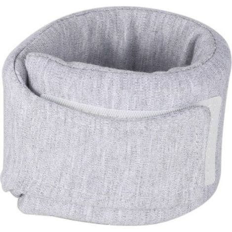 Collerette Chat, Collerettes pour Chat Chiens, Collerette Réglable pour Chat, Doux Collerette Chat,Tour de Cou 26-33 CM, L, Gris