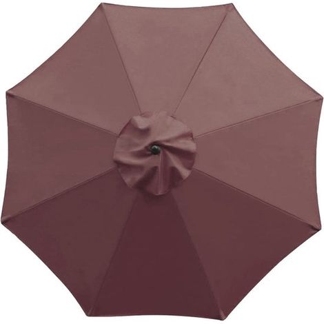 Telo di ricambio per ombrellone con 8 stecche, resistente ai raggi UV (solo la parte superiore). Adatto alla maggior parte degli ombrelloni da giardino, patio e spiaggia. (1/5)