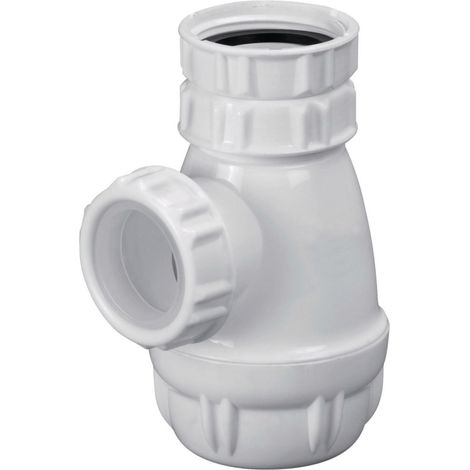 siphon de bidet - diamètre 32 mm - blanc - altech 61530000134