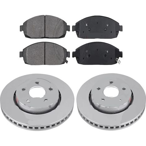 KIT FRENI ANTERIORI compatibile con JEEP COMMANDER (XK,XH) - DISCHI + PASTIGLIE OEM: FDB4002 / 17819 /SOSTITUZIONE DIRETTA/BASSA POLVERE/SILENZIOSO (1/5)