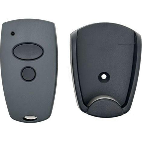 Télécommande Copieuse 2 Boutons 868MHz Compatible Marantec Digital D302 D304 D313 D323 – Télécommande Portail et Porte de Garage Sans Fil 2 Pièces, Noir