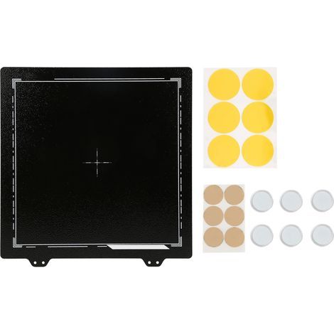 Plaque magnétique PEI texturée 6 pièces pour imprimantes 3D Ender-3, 3 Pro, 5 (1/5)