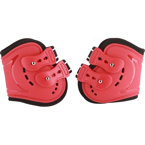 Guêtres pour chevaux Fetlock, légères, respirantes et résistantes à l'usure, pour l'arrière-train des chevaux, rouge, taille M. Accessoires pour chevaux. (1/5)
