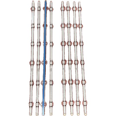 LED-Hintergrundbeleuchtungsstreifen, 8-teiliges Set, 1257 mm Länge, SMD-Typ, durchschnittliche Lebensdauer von 100000 Stunden, kompatibel mit mehreren (1/5)