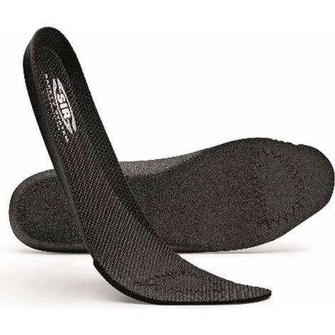 SIR SAFETY SYSTEM PU FOAM Semelle intérieure amortissante avec soutien du talon noir Taille 47