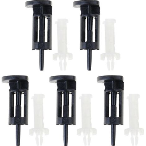 10 Stück/Set Kunststoff-Befestigungsclips für CPU-Kühler 1155, 1150, 1156, 775 und 1366, Kühlkörper-Befestigungsstifte, Lüfterbefestigungsschrauben, mehrfarbig (1/5)