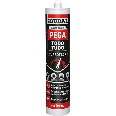 Soudal Pasta adesiva multiuso Everything TurboTack White 290ml 160280