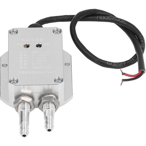 Winddrucktransmitter-Sensor 0–10 kPa 4–20 mA 24 V DC für Maschinen und Anlagen
