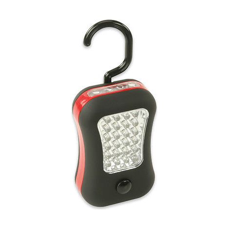 ANSMANN 1600-0045-1 HYCELL LAMPE D'ATELIER 2 EN1 AVEC LAMPE DE POCHE PLASTIQUE NOIR